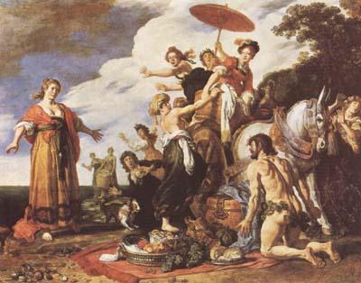 Peter Paul Rubens Odysseus and Nausicaa (mk08) Norge oil painting art